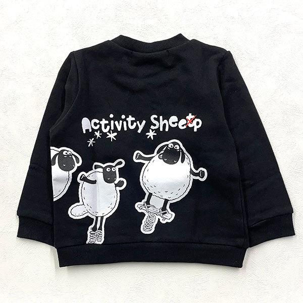 リトルベアークラブ　Little Bear Club　ひつじのショーン 脇繋がりトレーナー（80cm・90cm・100cm） | LITTLE BEAR CLUB | 02