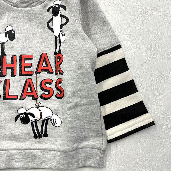 リトルベアークラブ　Little Bear Club　ひつじのショーン レイヤードトレーナー（110cm・120cm・130cm） | LITTLE BEAR CLUB | 03