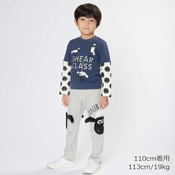 リトルベアークラブ　Little Bear Club　ひつじのショーン レイヤードトレーナー（110cm・120cm・130cm） | LITTLE BEAR CLUB | 08