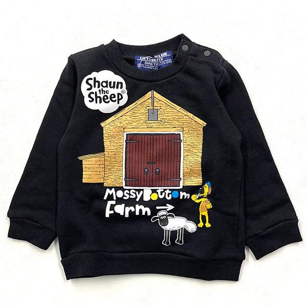 リトルベアークラブ　Little Bear Club　ひつじのショーン 羊小屋仕掛けトレーナー（80cm・90cm・100cm） | LITTLE BEAR CLUB | 01