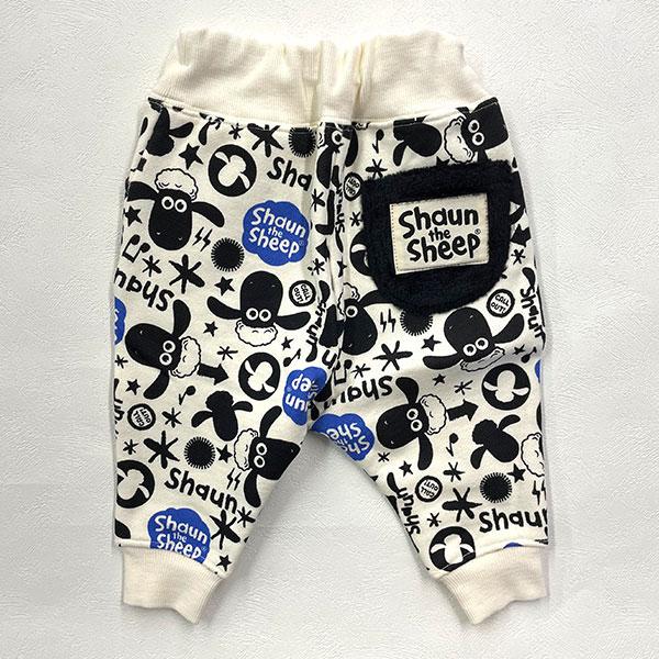 リトルベアークラブ　Little Bear Club　ひつじのショーン　裏起毛　総柄パンツ（80cm・90cm・100cm）/丸高衣料 | LITTLE BEAR CLUB | 02