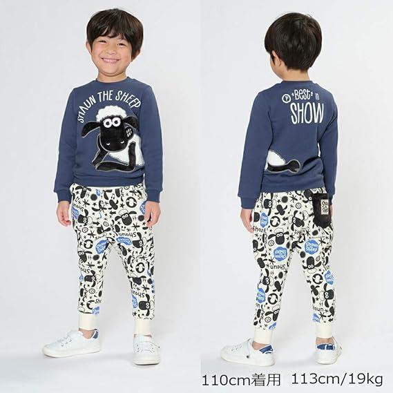 リトルベアークラブ　Little Bear Club　ひつじのショーン　裏起毛　総柄パンツ（80cm・90cm・100cm）/丸高衣料 | LITTLE BEAR CLUB | 08
