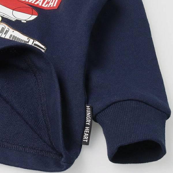 ハングリーハート Hungry Heart  JR新幹線 電車 踏切 仕掛け 裏毛トレーナーコラボ (  90 100 110 120  ) | hungry heart | 08