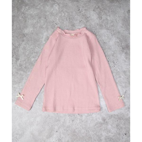 ●50％OFF● ラポシェビスキュイ La poche biscuit ハイネック フリル 長袖Tシャツ ( 90 100 110 120 130 ) ロンT sale アウトレット | la poche biscuit | 07