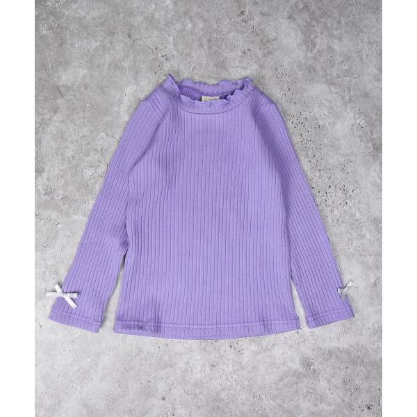 ラポシェビスキュイ La poche biscuit ハイネック フリル 長袖Tシャツ ( 90 100 110 120 130 ) ロンT | la poche biscuit | 08