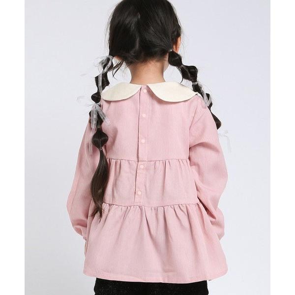 ラポシェビスキュイ La poche biscuit ねこ襟 チュニック ( 90 100 110 120 130 ) 子ども服 幼児 キッズ | la poche biscuit | 09