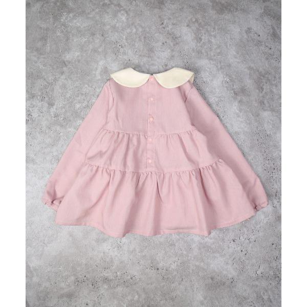 ラポシェビスキュイ La poche biscuit ねこ襟 チュニック ( 90 100 110 120 130 ) 子ども服 幼児 キッズ | la poche biscuit | 14