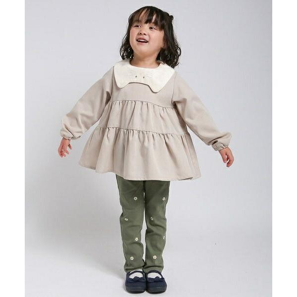 ●50％OFF● ラポシェビスキュイ La poche biscuit ねこ襟 チュニック ( 90 100 110 120 130 ) 子ども服 幼児 キッズ sale アウトレット | la poche biscuit | 03