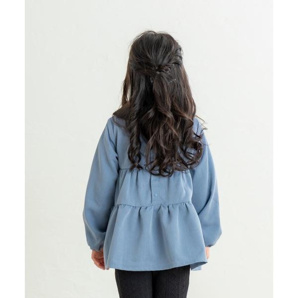ラポシェビスキュイ La poche biscuit ねこ襟 チュニック ( 90 100 110 120 130 ) 子ども服 幼児 キッズ | la poche biscuit | 07