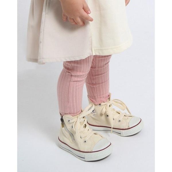 ●50％OFF● ラポシェビスキュイ La poche biscuit 裾フリル リブ レギンス ( 90 100 110 120 130 ) スパッツ sale アウトレット | la poche biscuit | 03