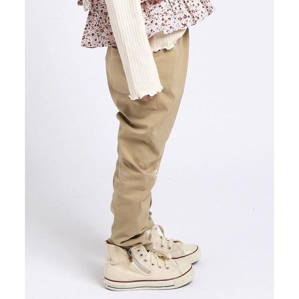 ラポシェビスキュイ La poche biscuit 小花刺繍 ストレッチスリム パンツ 長ズボン ( 90 100 110 120 130 ) | la poche biscuit | 03