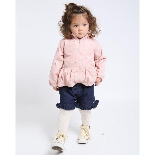 ラポシェビスキュイ La poche biscuit グラデーション/さくらんぼ総柄 ジャケット ( 90 100 110 120 130 ) | la poche biscuit | 07