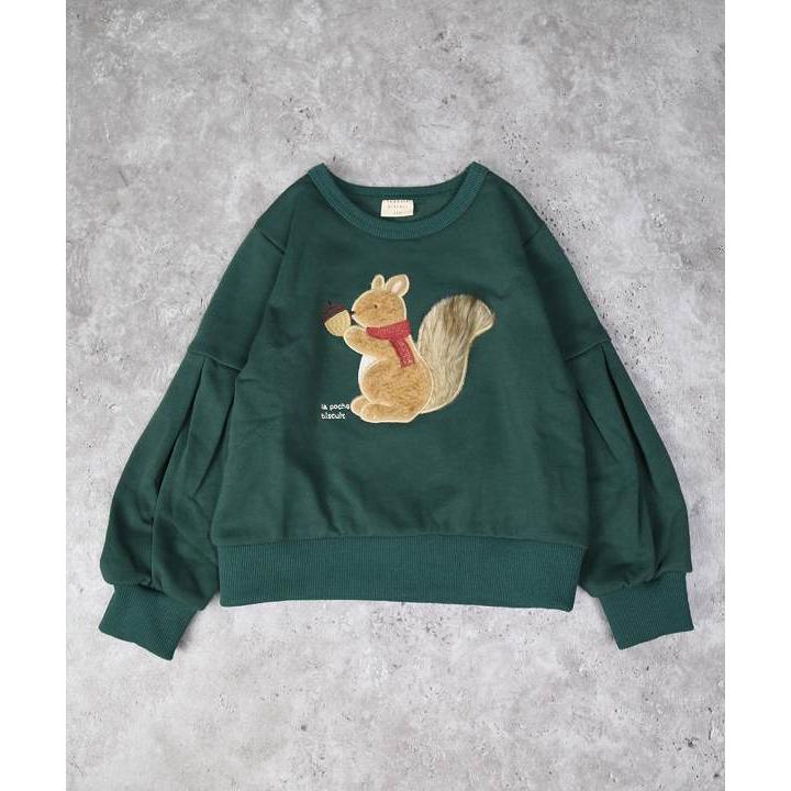 ラポシェビスキュイ La poche biscuit 袖ぽわんリストレーナー ( 90 100 110 120 130 ) アウトレット | la poche biscuit | 02