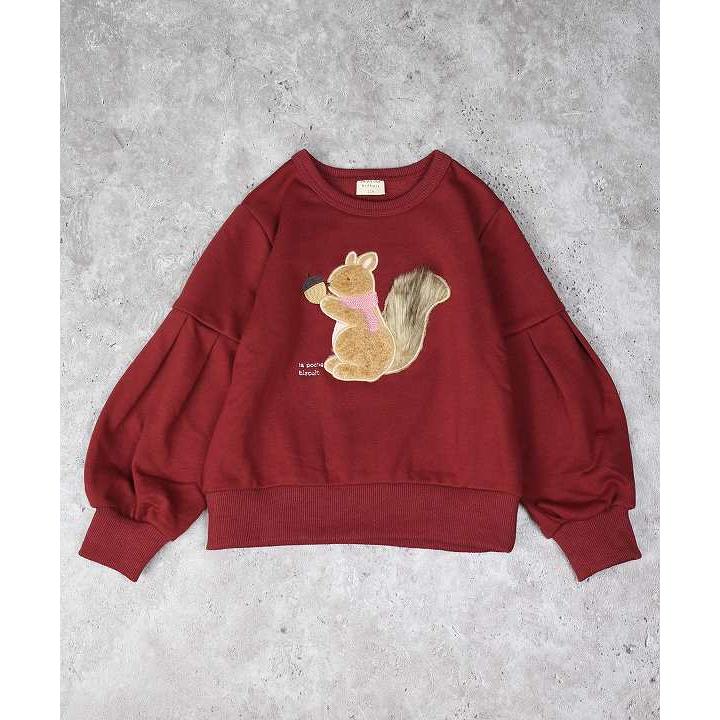 ラポシェビスキュイ La poche biscuit 袖ぽわんリストレーナー ( 90 100 110 120 130 ) アウトレット | la poche biscuit | 03