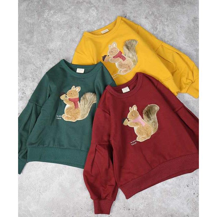 ラポシェビスキュイ La poche biscuit 袖ぽわんリストレーナー ( 90 100 110 120 130 ) アウトレット | la poche biscuit | 05