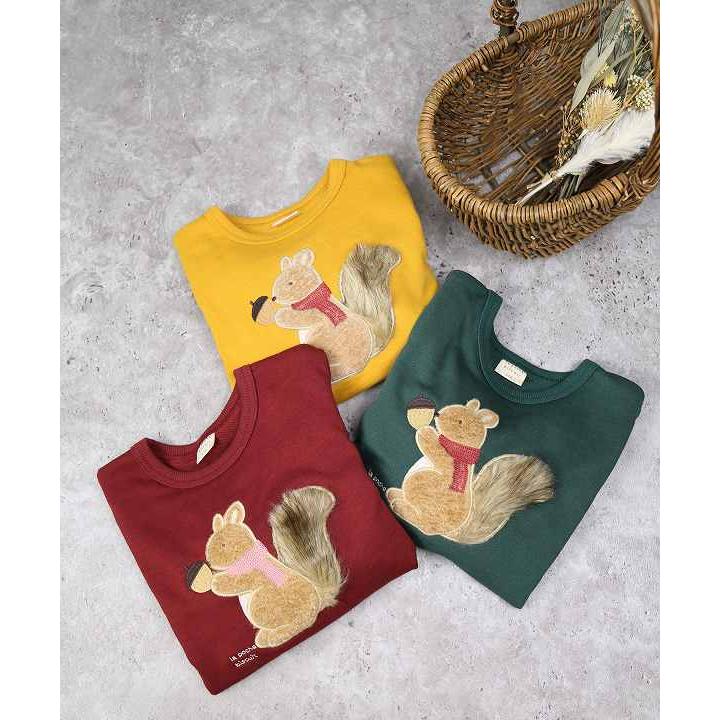 ラポシェビスキュイ La poche biscuit 袖ぽわんリストレーナー ( 90 100 110 120 130 ) アウトレット | la poche biscuit | 06