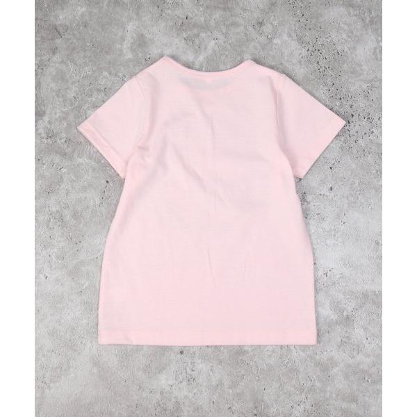 ●50％OFFセール●ｃラ・ポシェ・ビスキュイ　La poche biscuit うさぎ　リボン 半袖 Tシャツ (110・120・130・140)子ども服　女の子　幼児　小学生　キッズ　う | la poche biscuit | 03