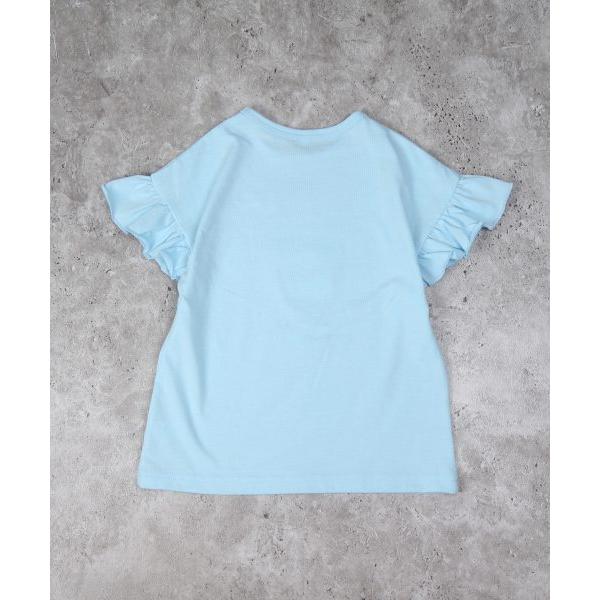 ●50％OFFセール●ラ・ポシェ・ビスキュイ　La poche biscuit　パフェ柄 半袖 Tシャツ (110・120・130・140)子ども服　女の子　幼児　小学生　キッズ　パフェ　L | la poche biscuit | 03
