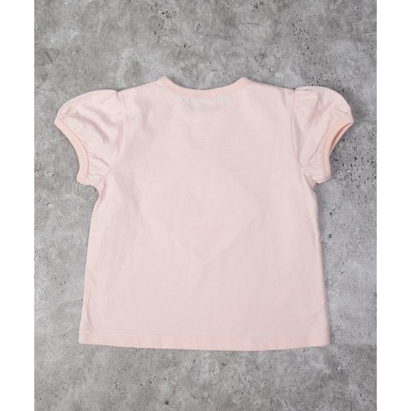 ●50％OFFセール●ラ・ポシェ・ビスキュイ　La poche biscuit　 さくらんぼ 半袖 Tシャツ(110・120・130・140)子ども服　女の子　小学生　キッズ　刺繍　パフス | la poche biscuit | 03
