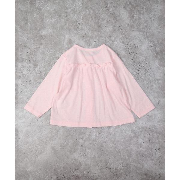 ラ・ポシェ・ビスキュイ　La poche biscuit　UVカット　長袖　カーディガン ( 110cm 120cm 130cm 140cm ) 女の子　小学生　キッズ　羽織り　ハート柄 | la poche biscuit | 03