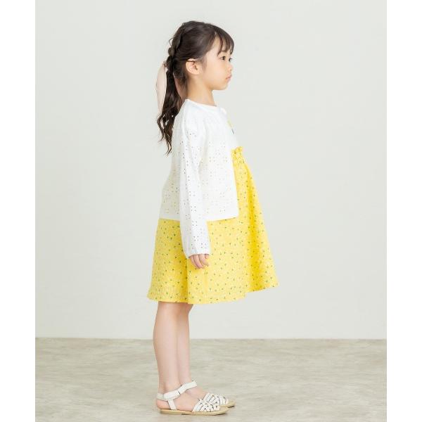 ラ・ポシェ・ビスキュイ　La poche biscuit　UVカット　レースカーディガン　( 110cm 120cm 130cm 140cm ) コンパクト キッズ　小学生　女の子　羽織り | la poche biscuit | 03