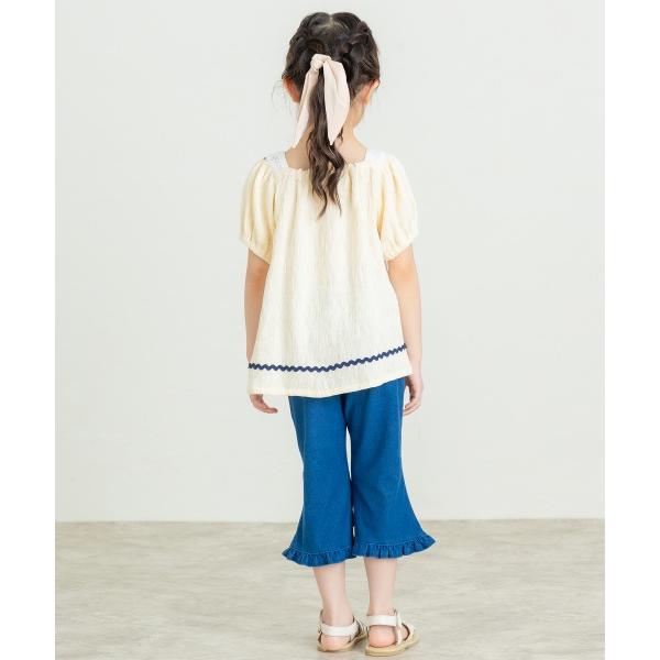 ラ・ポシェ・ビスキュイ　La poche biscuit　ハート柄　チュニック (110・120・130・140)子ども服　女の子　小学生　キッズ　LP25ES017　半袖　Tシャツ | la poche biscuit | 04