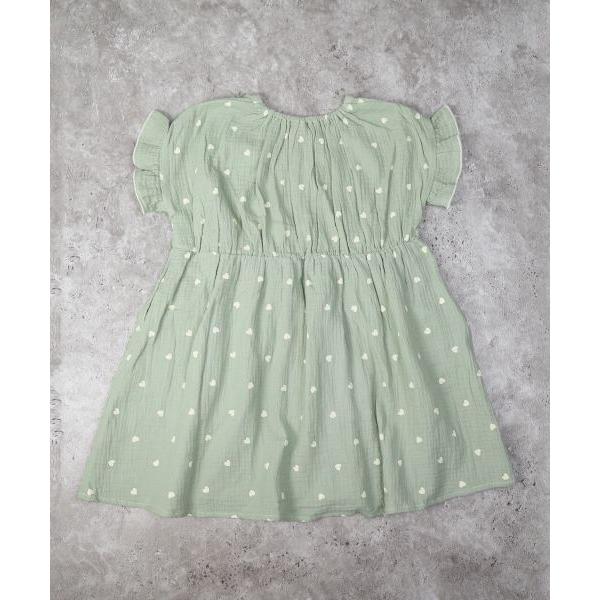 ラ・ポシェ・ビスキュイ　La poche biscuit　ハート　総柄　ワンピース (110・120・130・140)子ども服　女の子　小学生　キッズ　LP25ES019　半袖　綿100 | la poche biscuit | 08