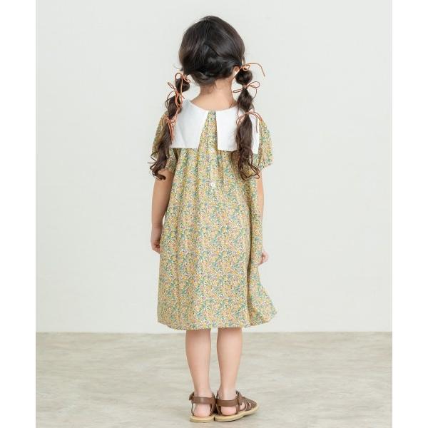 ●50％OFFセール●ラ・ポシェ・ビスキュイ　La poche biscuit　 2WAY フルーツ 総柄　ワンピース(110・120・130・140)子ども服　女の子　キッズ　半袖 前後着用 | la poche biscuit | 03