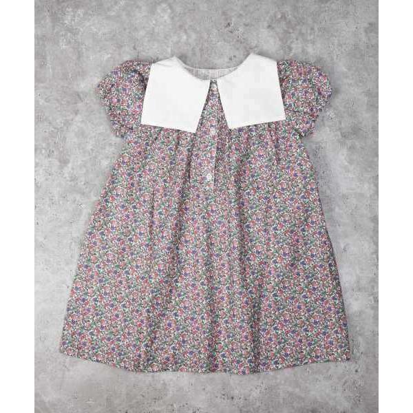 ラ・ポシェ・ビスキュイ　La poche biscuit　 2WAY フルーツ 総柄　ワンピース(110・120・130・140)子ども服　女の子　キッズ　半袖 前後着用可 | la poche biscuit | 08