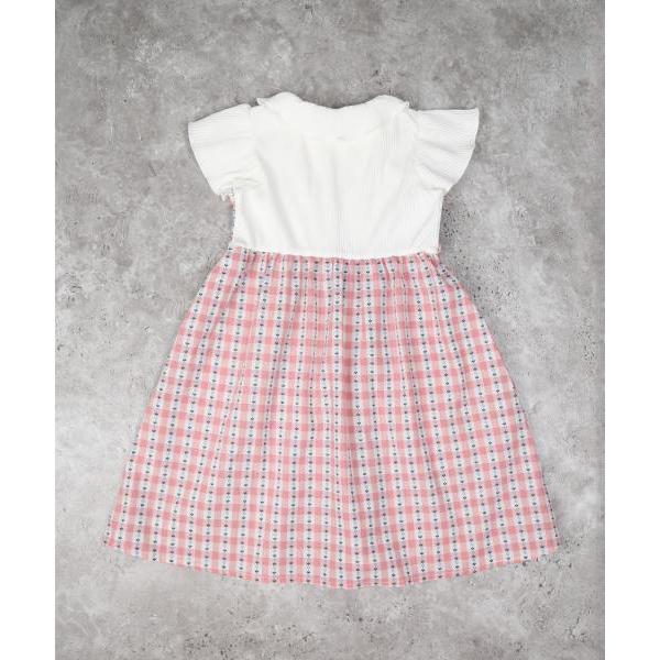 ラ・ポシェ・ビスキュイ　La poche biscuit　小花柄　丸襟　半袖　ワンピース( 110・120・130・140 ）子ども服　小学生　キッズ　女の子　可愛い | la poche biscuit | 03