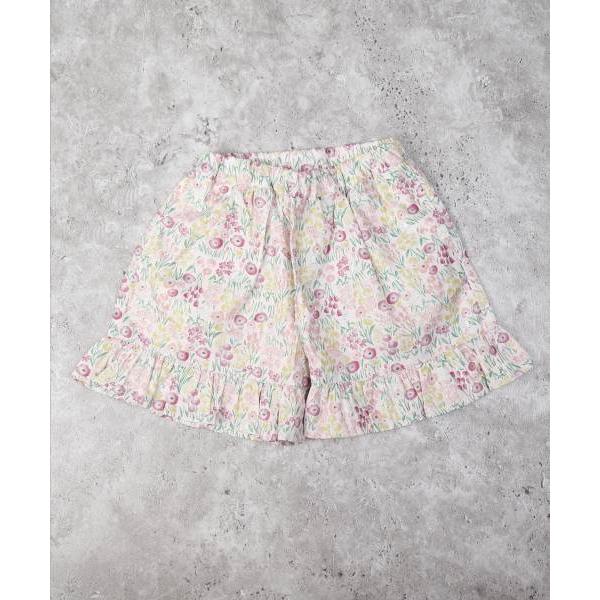 ラ・ポシェ・ビスキュイ　La poche biscuit　花総柄　キュロット( 110・120・130・140 ）子ども服　キッズ　女の子　パンツ　ズボン　夏　セットアップ | la poche biscuit | 06