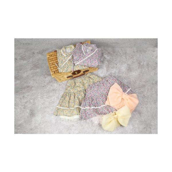●50％OFFセール●ラ　ポシェ　ビスキュイ　La poche biscuit　浴衣　ドレス （  110　120　130　140  ）小学生　キッズ　ジュニア　女の子　セパレート　セット | la poche biscuit | 16