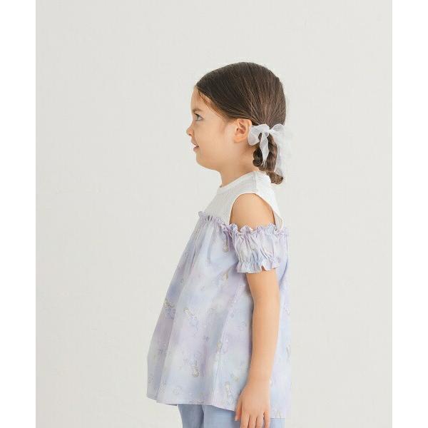 ラ・ポシェ・ビスキュイ　La poche biscuit　マーメイド　総柄　チュニック　 (90・100・110・120・130・140） 半袖　Tシャツ　幼児　キッズ　小学生　女の子 | la poche biscuit | 03