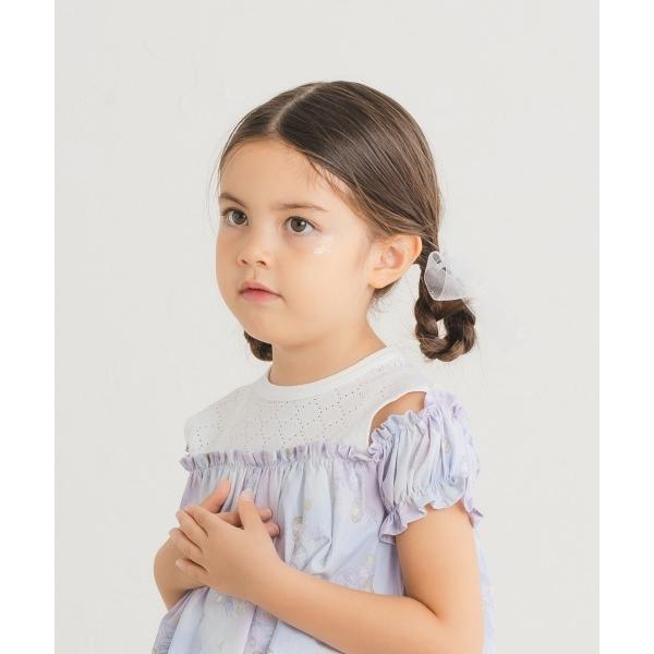 ラ・ポシェ・ビスキュイ　La poche biscuit　マーメイド　総柄　チュニック　 (90・100・110・120・130・140） 半袖　Tシャツ　幼児　キッズ　小学生　女の子 | la poche biscuit | 05