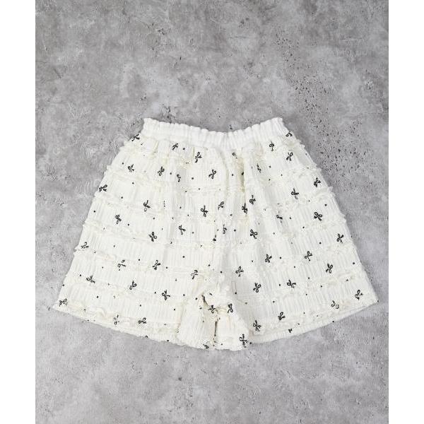 ラ・ポシェ・ビスキュイ　La poche biscuit　フリル　キュロット (110・120・130・140) 子ども服　キッズ　小学生　女の子　ショートパンツ　ズボン | la poche biscuit | 04