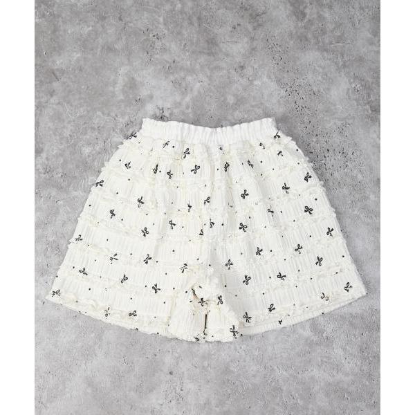 ラ・ポシェ・ビスキュイ　La poche biscuit　フリル　キュロット (110・120・130・140) 子ども服　キッズ　小学生　女の子　ショートパンツ　ズボン | la poche biscuit | 05