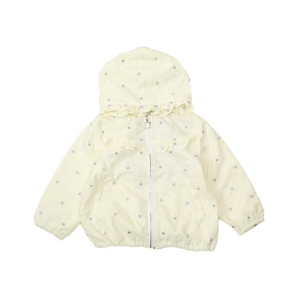●50％OFFセール●ラ・ポシェ・ビスキュイ　La poche biscuit　ハート総柄タフタジャケット(90・100・110・120・130・140)女の子　キッズ　羽織り | la poche biscuit | 05