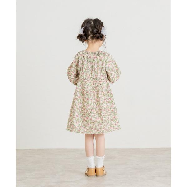 ●50％OFFセール●ラ・ポシェ・ビスキュイ　La poche biscuit　チューリップワンピース(90・100・110・120・130・140)女の子　　可愛い　お花 | la poche biscuit | 03