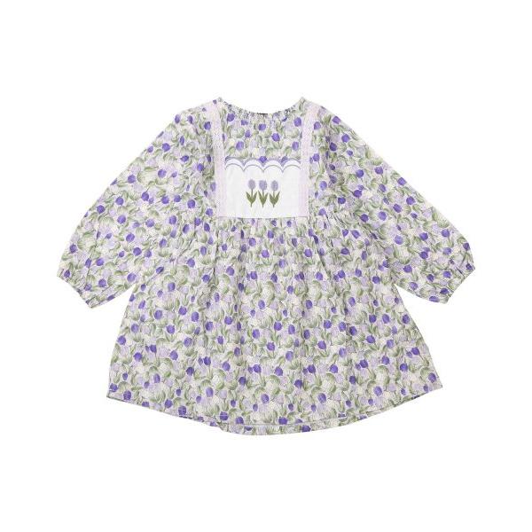 ●50％OFFセール●ラ・ポシェ・ビスキュイ　La poche biscuit　チューリップワンピース(90・100・110・120・130・140)女の子　　可愛い　お花 | la poche biscuit | 04