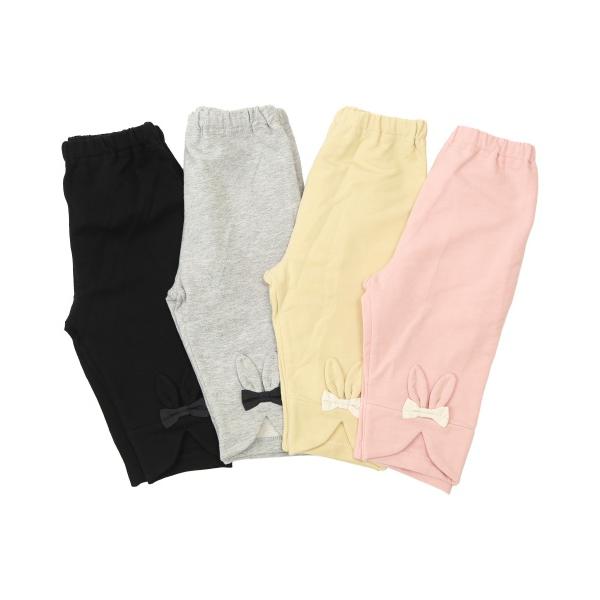 ●50％OFFセール●ラ・ポシェ・ビスキュイ　La poche biscuit　裾うさぎパンツ　7分丈(90・100・110・120・130・140)女の子　キッズ　ズボン | la poche biscuit | 09