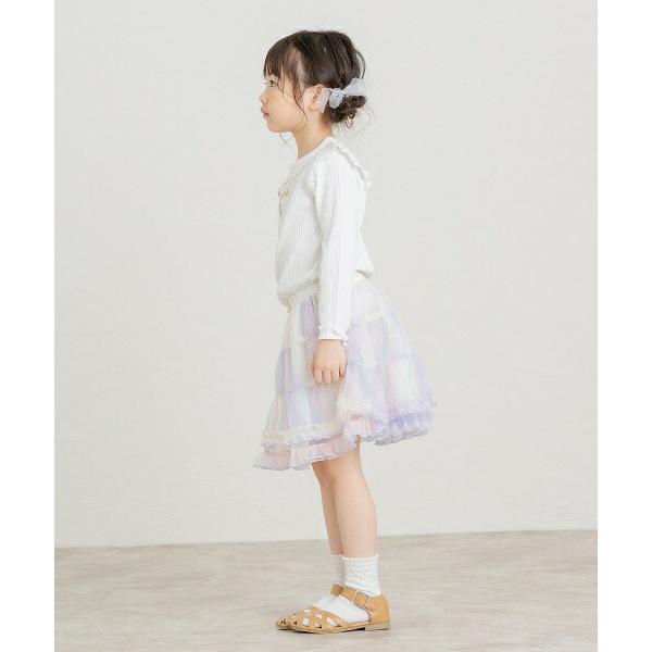 ●70％OFFセール●ラ・ポシェ・ビスキュイ　La poche biscuit　チュチュスカート(90・100・110・120)女の子　キッズ　華やか | la poche biscuit | 02