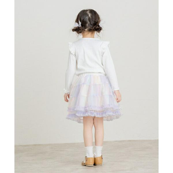 ●70％OFFセール●ラ・ポシェ・ビスキュイ　La poche biscuit　チュチュスカート(90・100・110・120)女の子　キッズ　華やか | la poche biscuit | 03
