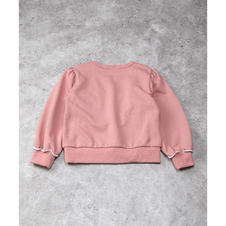 ●50％OFFセール●  ラポシェビスキュイ La poche biscuit デイジー刺繍トレーナー ( 90 100 110 120 130 140 ) 子ども服 女の子 アウトレット | la poche biscuit | 03