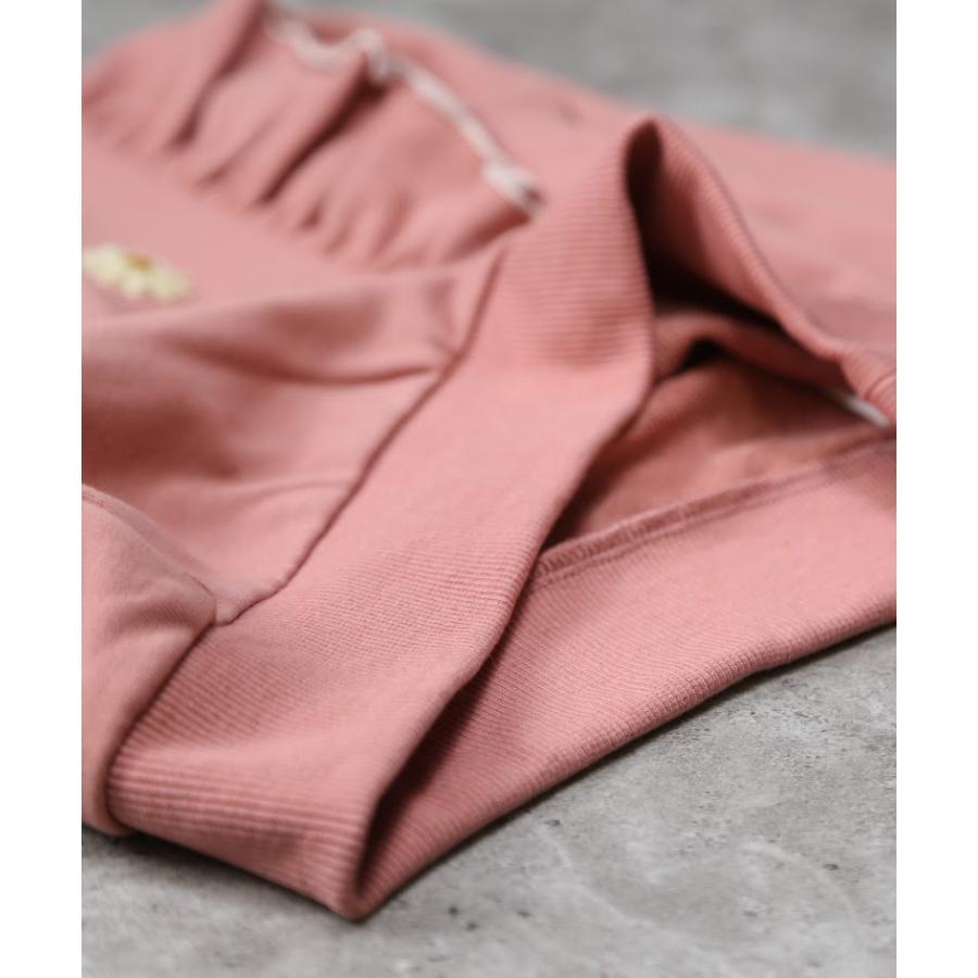 ●50％OFFセール●  ラポシェビスキュイ La poche biscuit デイジー刺繍トレーナー ( 90 100 110 120 130 140 ) 子ども服 女の子 アウトレット | la poche biscuit | 09