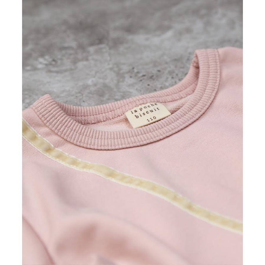 ●50％OFFセール●  ラポシェビスキュイ La poche biscuit うさぎポシェットフレアワンピース ( 90 100 110 120 130 140 ) 子ども服 アウトレット | la poche biscuit | 04