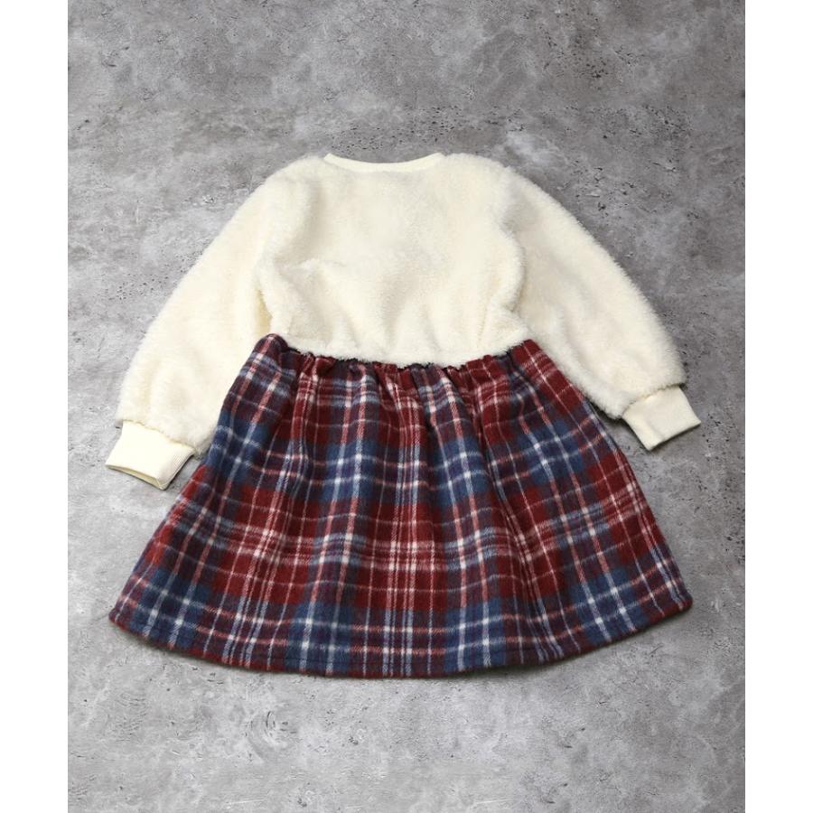 ●50％OFFセール●  ラポシェビスキュイ La poche biscuit うさぎモチーフ柄ワンピース ( 90 100 110 120 130 140 ) 子ども服 幼児 アウトレット | la poche biscuit | 03