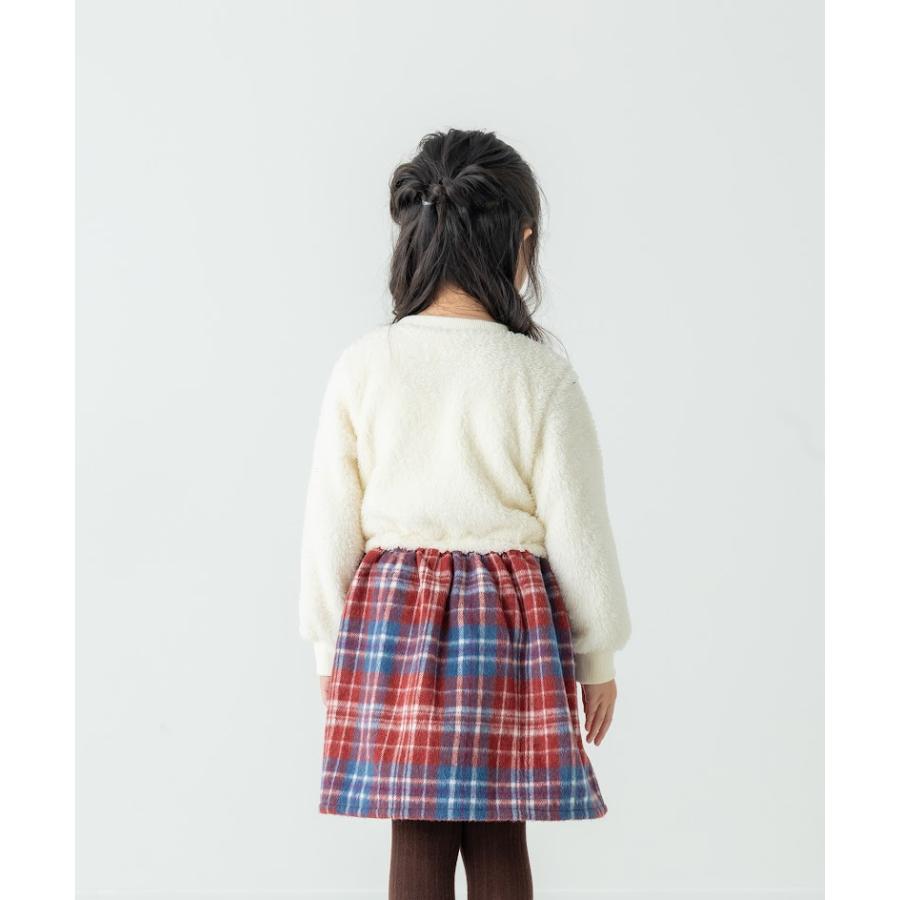 ●50％OFFセール●  ラポシェビスキュイ La poche biscuit うさぎモチーフ柄ワンピース ( 90 100 110 120 130 140 ) 子ども服 幼児 アウトレット | la poche biscuit | 07