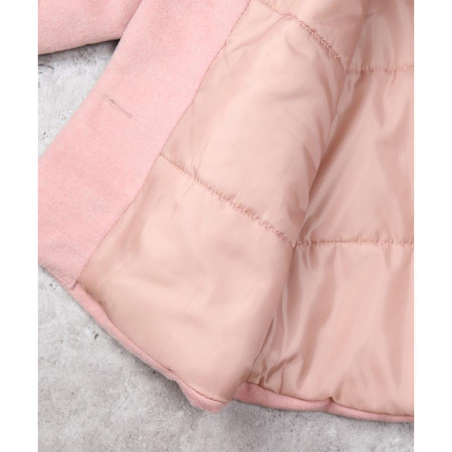 ●50％OFFセール●  ラポシェビスキュイ La poche biscuit うさぎのノーカラーコート ( 90 100 110 120 130 140 ) 子ども服 幼児 アウトレット | la poche biscuit | 03