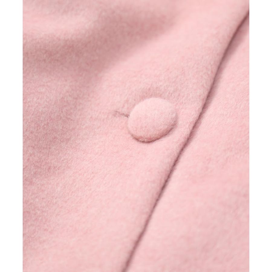 ●50％OFFセール●  ラポシェビスキュイ La poche biscuit うさぎのノーカラーコート ( 90 100 110 120 130 140 ) 子ども服 幼児 アウトレット | la poche biscuit | 05