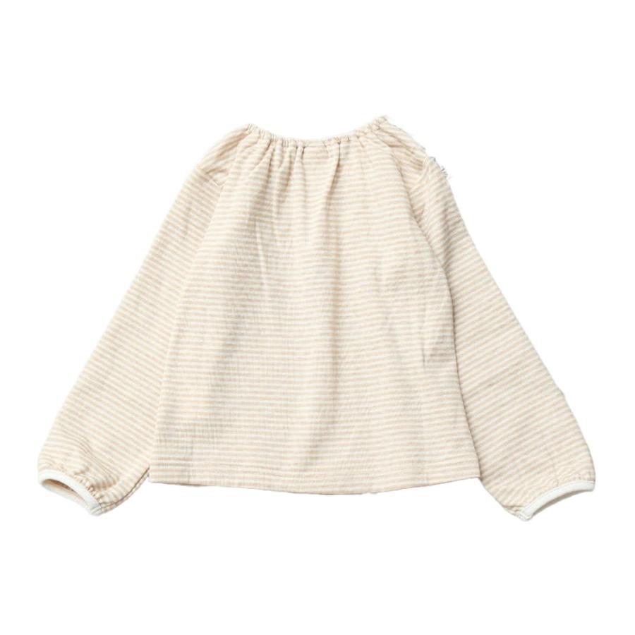ラポシェビスキュイ La poche biscuit レース衿 ボーダー 長袖Tシャツ (  90 100 110 120 130 140  )  キッズ 幼児 ロンT プレゼント おでかけ カジュアル 女の | la poche biscuit | 03